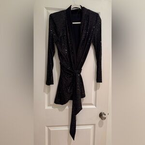 Zara Blazer Wrap Dress